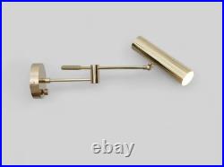Handmade Contemporary Brass Spot Light Bedroom Reading Light Modern Wall Lamp