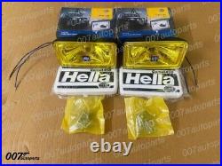 Hella Comet 450 Yellow 12v H3 Driving Spotlight Fog Lamp Set of 2 Universal