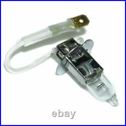 Hella Comet 500 Driving Lamp Yellow Spot Light With Cover Universal Fit