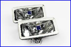 Hella Comet 550 Spot Light Lamp Driving Set Pair With Bulbs And Fitting Kit