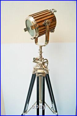 Hollywood Search Light with black tripod floor lamp home/office decor spot light