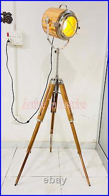 Hollywood Studio Designer Floor lamp Marine Spot Light Searchlight Rustic Décor