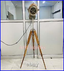Hollywood Studio Designer Floor lamp Marine Spot Light Searchlight Rustic Décor