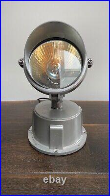 Industrial Vintage Retro Style Desk or Table Lamp Light ex Security Spotlight
