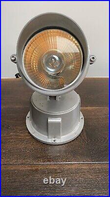Industrial Vintage Retro Style Desk or Table Lamp Light ex Security Spotlight