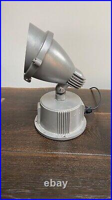Industrial Vintage Retro Style Desk or Table Lamp Light ex Security Spotlight