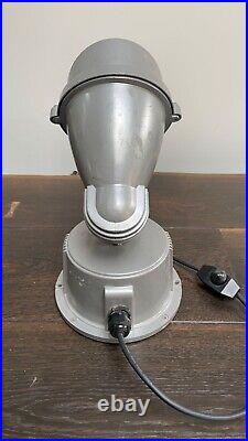 Industrial Vintage Retro Style Desk or Table Lamp Light ex Security Spotlight