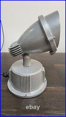 Industrial Vintage Retro Style Desk or Table Lamp Light ex Security Spotlight