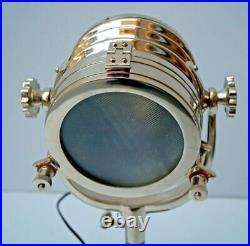 Industrial table lamp desk light lamp fixture chrome spotlight retro home decor