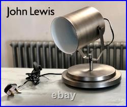 John Lewis Avery Flood Lamp Pewter Finish 4.1kg Adjustable Spotlight Desk Floor John Lewis Avery Flood Lamp Pewter Finish 4.1kg Adjustable Spotlight Desk Floor