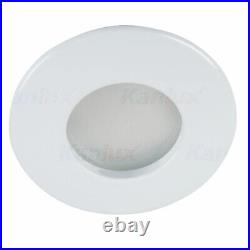 Kanlux QULES AC O-W 26303 Modern Mains GU10 LED Recessed Ceiling Spot Light Lamp