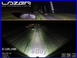 LAZER Lamps ST6 EVOLUTION HYBRID BEAM LED SPOT LIGHT 6204 Lm 70 Watts 9-32V