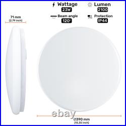 LED Ceiling Light Round Panel Downlights Bathroom Kitchen Living Room Wall Lamp