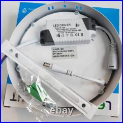 LED Ceiling Round Panel Down Light Bathroom Kitchen Living Room Wall Lamp Bright