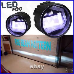 LED DRL Fog Lamps light for Discovery 3 LR3 front bumper 2in1 kit front spot