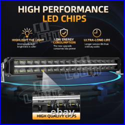 LED Driving 10 LED LIGHT BAR DRL SPOT LIGHT SPOT LAMP DRIVING BEAM WIRE 12/24V