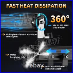 LED Driving 10 LED LIGHT BAR DRL SPOT LIGHT SPOT LAMP DRIVING BEAM WIRE 12/24V