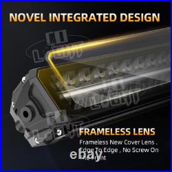 LED Driving 10 LED LIGHT BAR DRL SPOT LIGHT SPOT LAMP DRIVING BEAM WIRE 12/24V