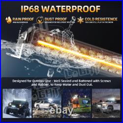 LED Driving 10 LED LIGHT BAR DRL SPOT LIGHT SPOT LAMP DRIVING BEAM WIRE 12/24V