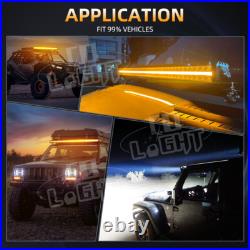 LED Driving 10 LED LIGHT BAR DRL SPOT LIGHT SPOT LAMP DRIVING BEAM WIRE 12/24V