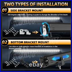 LED Driving 10 LED LIGHT BAR DRL SPOT LIGHT SPOT LAMP DRIVING BEAM WIRE 12/24V