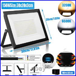 LED Floodlight Outside Light Security Flood Lights Outdoor Garden Lamp Spotlight