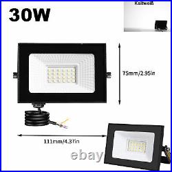 LED Floodlight Security Light Outside Flood Lights Outdoor Garden Lamp Spotlight
