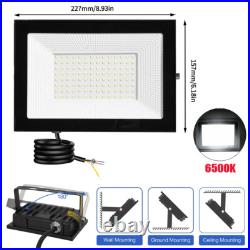 LED Floodlight Spot Light Watt Security Flood Light Outdoor Garden Lamp Lighting