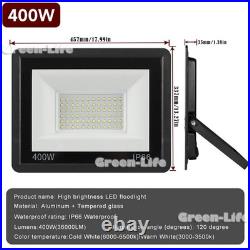 LED Floodlight Spot Security Flood Lights Light Outdoor Garden Lamp 10W-400W UK