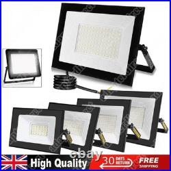 LED Floodlight Spot Security Flood Lights Light Outdoor Garden Lamp 10W-500W UK