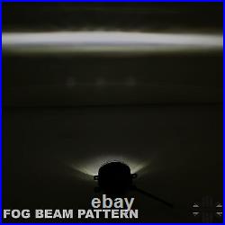 LED Front Fog+DRL Lamp bumper light for LandRover Discovery 4 angel eye spot L R