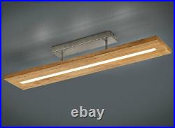LED luxury ceiling light dimmable living room bedroom lighting wood spot lamp