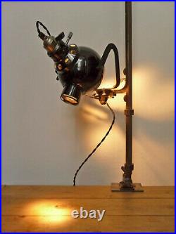 Lamp Reichert Wien microscope microscopio spotlight bauhaus lampe light