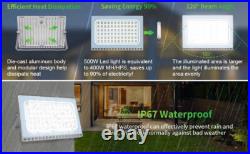 Lamp Security LED 500W Outdoor Watt Spot Light 10x Garden Floodlight Flood Light