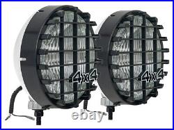 Land Rover 8 Chrome Spot Lamps 100w Pair Of Spot Lights Da4088c