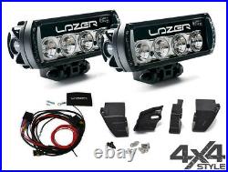 Land Rover Discovery 5 2017 Lazer Lamps St4 Led Spot Light Grille Mount Kit Set