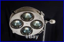 Large Industrial Medical Loft Lamp, 1977 Lampe Arzt Stehlampe Industrie CCCP