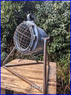 Large Vintage Industrial Westair LTD Floor Table SpotLight