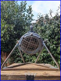 Large Vintage Industrial Westair LTD Floor Table SpotLight