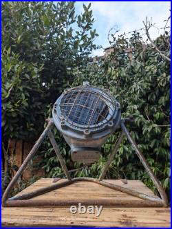 Large Vintage Industrial Westair LTD Floor Table SpotLight