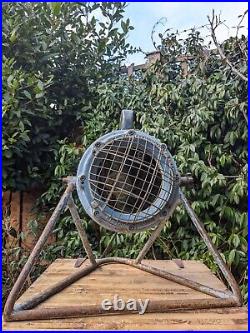 Large Vintage Industrial Westair LTD Floor Table SpotLight