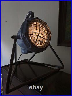 Large Vintage Industrial Westair LTD Floor Table SpotLight