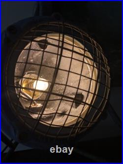 Large Vintage Industrial Westair LTD Floor Table SpotLight
