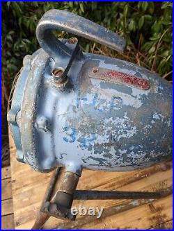 Large Vintage Industrial Westair LTD Floor Table SpotLight