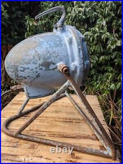 Large Vintage Industrial Westair LTD Floor Table SpotLight