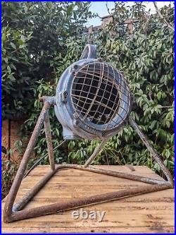 Large Vintage Industrial Westair LTD Floor Table SpotLight