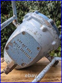 Large Vintage Industrial Westair LTD Floor Table SpotLight