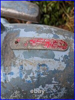 Large Vintage Industrial Westair LTD Floor Table SpotLight