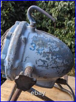 Large Vintage Industrial Westair LTD Floor Table SpotLight