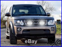 Lazer Lamps Triple-r 750 Led Spot Light Land Rover Discovery 4 Grille Mount Kit